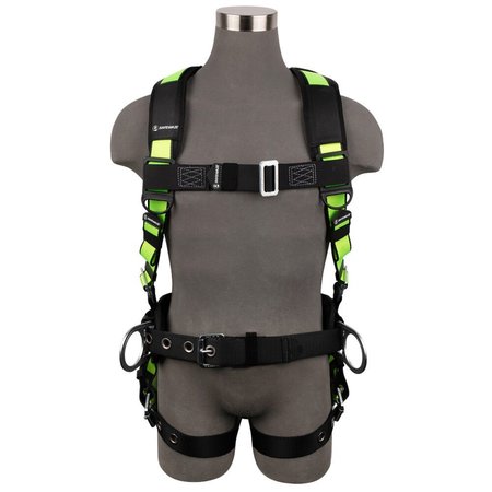 SAFEWAZE Full Body Harness, Vest Style, L FS170-L